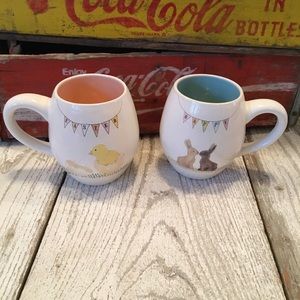 Set of 2 Rae Dunn Easter Mugs